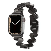 ​​​Apple Watch 7 41mm Kordon KRD-80 Metal Strap Kayış - 1