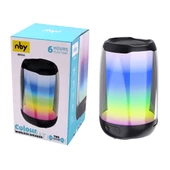 Zore NBY8893A Ayarlanabilir RGB Işıklı Bluetooth Hoparlör Speaker - 11
