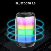 Zore NBY8893A Ayarlanabilir RGB Işıklı Bluetooth Hoparlör Speaker - 4
