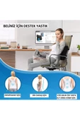 Sabit Ortopedik-ofis-koltuk-minderi-sandalye-bel-sırt-yastığı-koltuk-bel-yastığı-bel-desteği-bel-mi - 7