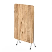 Eportatif 50x80 Atlantik Çam Katlanır Masa Kırma Mutfak Masası 1124 - 1