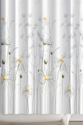 Çift Kanatlı 2x120x200 cm Banyo Perdesi - 2