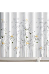 Prado Daisy Banyo Perdesi, Duş Perdesi 180X200Cm - 2