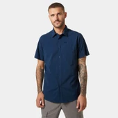 Helly Hansen Tofino Solen Short Sleeve Shirt Erkek Kısa Kollu Gömlek 63204-584 Lacivert - 1