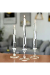 Dekoratif Hediyelik El Yapımı Kandil 3'lü Set 23/26/29cm - 1