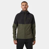 Helly Hansen Blaze Hooded Erkek Softshell Ceket 63286-431 Haki thumbnail 1