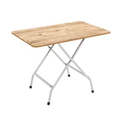 Eportatif 50x80 Atlantik Çam Katlanır Masa ve 2 Adet Sandalye Seti 1127 thumbnail 6