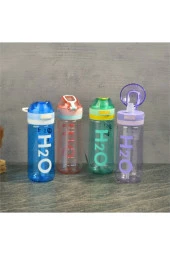 H2O Polikarbon Matara 650 ml Pembe Renk - 1