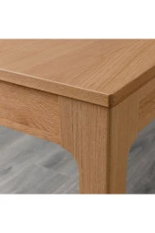 EKEDALEN Açılır Yemek Masası, Meşe 4-6 kişilik, Açılabilir, 120/180x80 cm - 4