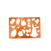 hureggo concept civciv ve tavşanlar şablon cetvel - 2