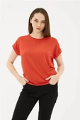 FASHION FRIENDS KADIN BİSİKLET YAKA BLUZ 24Y0194K1 - 7