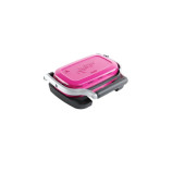 AKSU Vintage Waffle Makinesi İkili Pembe T62W - 1