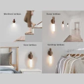 Sensörlü Harekete Duyarlı Led Duvar Apliği - 2