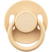 Wee Baby Cool Yuvarlak Uçlu Emzik 0-6 Ay Bej No:1 - 1