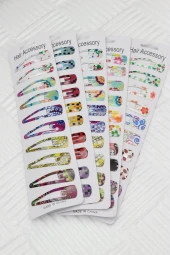 Çıtçıt Toka Karışık Desenli Çıtçıt Toka 10 Adet thumbnail 1