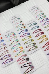 Çıtçıt Toka Karışık Desenli Çıtçıt Toka 10 Adet thumbnail 3