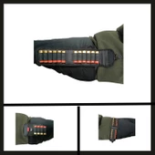 Uyguna-Yakala Kamuflaj Tactical Çift Taraflı Kemer Fişekliği-KLK.007 thumbnail 2