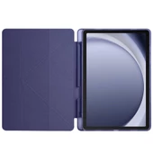 Galaxy Tab A9 Kılıf Zore Tri Folding Kalem Bölmeli Standlı Kılıf - 4