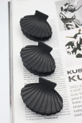 Mandal Toka Deniz Kabuğu Midye Mandal Toka 3 lü set thumbnail 2