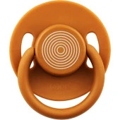 Wee Baby Cool Yuvarlak Uçlu Emzik 6-18 Ay Kahve No:2 - 1