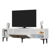 SOLE TV ÜNİTESİ BEYAZ CEVİZ - 6