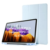 Samsung Galaxy Tab S9 FE Plus/S10 Plus/S9 Plus Kılıf Kalem Bölmeli Smart Case X610-16-810-18 X820 - 10
