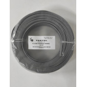 TEKTEL (TELTEKS) TELEFON KABLOSU 6 LI GRİ FLAT KÖKEN 100 METRE - 1