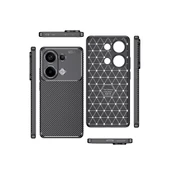 Gpack Xiaomi Redmi Note 13 4G Kılıf Negro Karbon Kamera Korumalı Silikon - 2