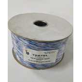 TEKTEL (TELTEKS) TELEFON CAMPER TELİ KABLOSU MAVİ-BEYAZ 2X0.60mm 500 METRE - 1