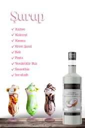 Nish Hindistan Cevizi Aromalı  Şurup 700 ML - 3