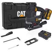 CAT DX51 18Volt/4.0Ah Li-ion Tek Akülü Profesyonel Kömürsüz Dekupaj Testere thumbnail 1