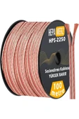 Hepa Merz HPS-2250 Bakır Ses Hoparlör Kablosu 2x2.5 mm 100 Mt. thumbnail 1