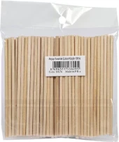 SÜDOR BS76 YUVARLAK KÜÇÜK BOY AHŞAP ÇUBUK 100LÜ - 1