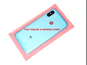 Tkgz Xiaomi Mi A2 Lite Kasa Arka Pil Batarya Kapağı (Yan Tuşlar) MAVİ thumbnail 1