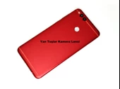 Tkgz Huawei Uyumlu Honor 7X Kasa Arka Pil Batarya Kapağı KIRMIZI thumbnail 1
