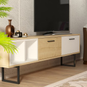 ENNA TV ÜNİTESİ SAFİRMEŞE BEYAZ - 3