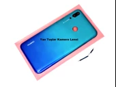 Tkgz Huawei Uyumlu Y7 2019 Kasa Arka Pil Batarya Kapağı MAVİ thumbnail 1