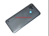 Tkgz Oppo Realme C21Y Kasa Arka Pil Batarya Kapağı SİYAH thumbnail 1