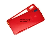 Tkgz Samsung Galaxy A20 A 205 Kasa Arka Pil Batarya Kapağı KIRMIZI - 1