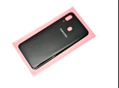 Tkgz Samsung Galaxy A20 A205 Arka Pil Batarya Kapağı Siyah - 1