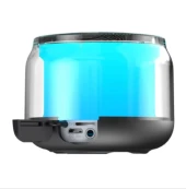 Bluetooth Hoparlör S-300 Şeffaf Camlı Renkli 5 Watt Taşınabilir Magicvoice - 3