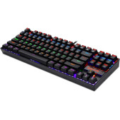Redragon K552-KR Kumara Red Switch Rainbow TKL TR Q Mekanik Siyah Kablolu Gaming (Oyuncu) Klavye - 2