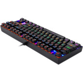 Redragon K552-KR Kumara Red Switch Rainbow TKL TR Q Mekanik Siyah Kablolu Gaming (Oyuncu) Klavye - 3