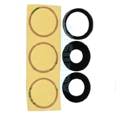 Tkgz İPhone 13 PRO 3LÜ Arka Kamera Camı Lens Yapışkanlı thumbnail 2