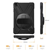 Apple iPad 9.7 2017 (5.Nesil) Kılıf Zore Defender Tablet Silikon - 6