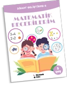 5 Yaş Dikkat Geliştirme Seti (5 KİTAP VE ÇÖZÜM PİYON SETİ) - 6