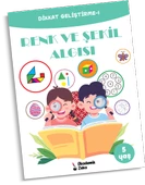 5 Yaş Dikkat Geliştirme Seti (5 KİTAP VE ÇÖZÜM PİYON SETİ) - 2