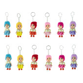 Oyuncak Parmak Bebekler Anahtarlıklı 12'li Set - 1