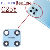 Tkgz Oppo Realme C25Y Arka Kamera Camı Lens Yapışkanlı - 1