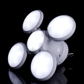 Solar Panelli Şarjlı 5'li Katlanabilir Acil Durum Kamp Lambası Powermaster - 2